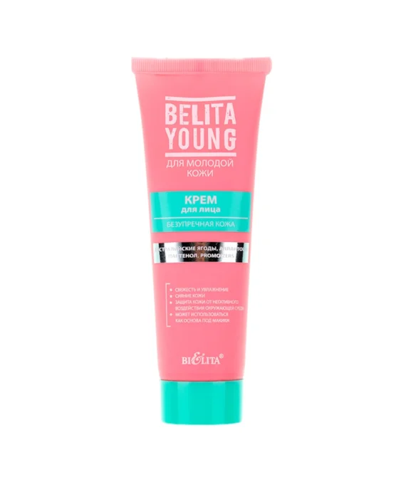 კრემი სახისათვის დაუღწეველი კანი (ტუბა 50 მლ Belita Young)