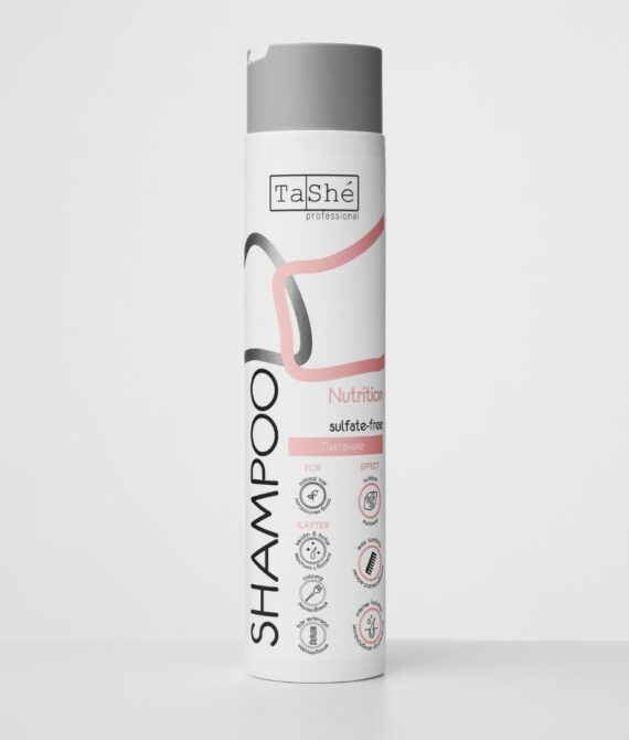 თმის უსულფატო შამპუნი Nutrition Tashe/Sulfate-free hair shampoo Nutrition