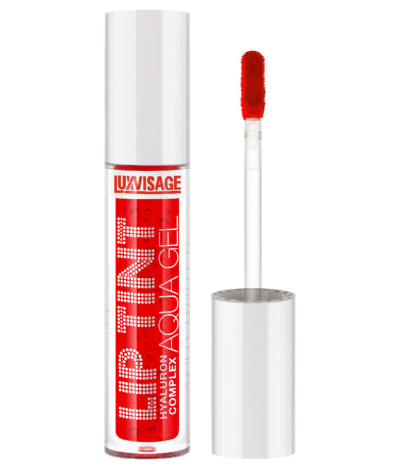 ტუჩის საღებავი ჰიალურონის კომპლექსით LIP TINT AQUA GEL hyaluron complex