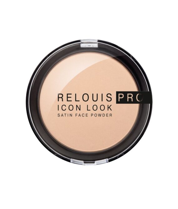 პუდრი კომპაქტური RELOUIS PRO Icon Look Satin Face Powder 1
