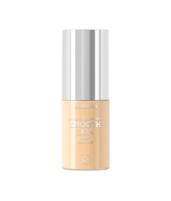 დამატენიანებელი ტონალური კრემი Smooth Skin შეიცავს ალოე ვერას RELOUIS