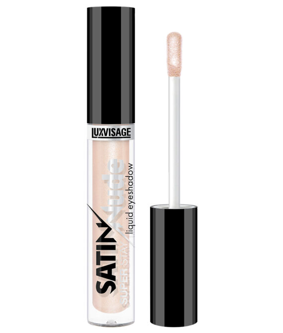 თხევადი თვალის ჩრდილი LUXVISAGE SATIN Nude super stay