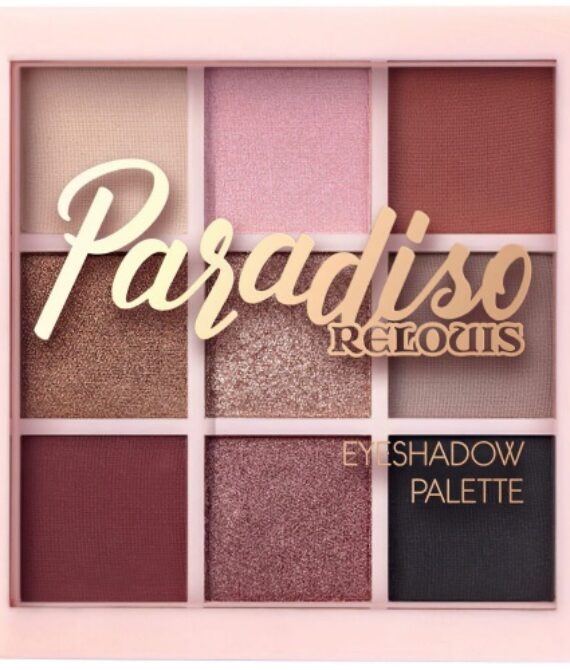 თვალის ჩრდილის პალიტრა Paradiso RELOUIS Nude