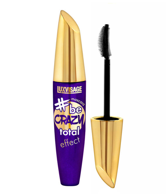 თვალის ტუში LUXVISAGE be Crazy total effect შავი