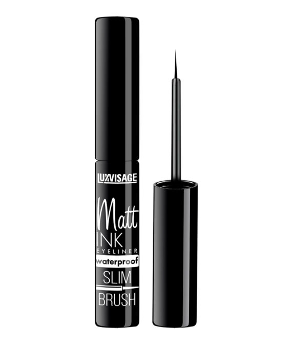 თვალის ლაინერი LUXVISAGE Matt INK waterproof