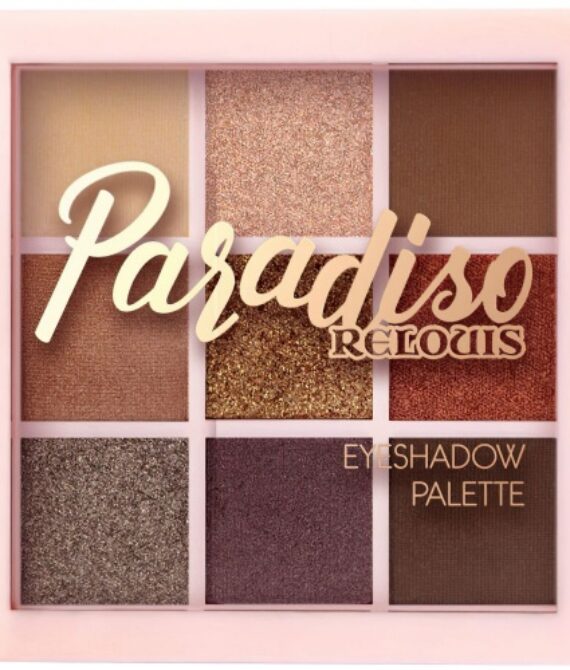თვალის ჩრდილის პალიტრა Paradiso RELOUIS Nude