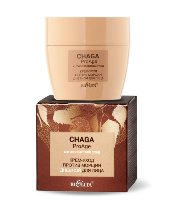 კრემი-პროგრესი მჭიდრო სამკურნალო დილით სახისთვის (50 მლ Chaga.ProAge)