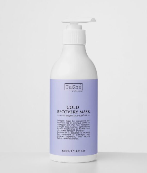 კოლაგენის ნიღაბი თმის ინტენსიური აღდგენისთვის Cold recovery Tashe/Collagen mask for intensive hair recovery Cold recovery Tashe