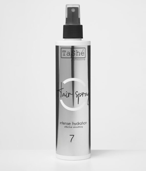 შეუღწევადი სპრეი თმის დატენიანებისა და გასწორებისთვის Tashe/Leave-in spray for hair moisturizing and smoothing Tashe