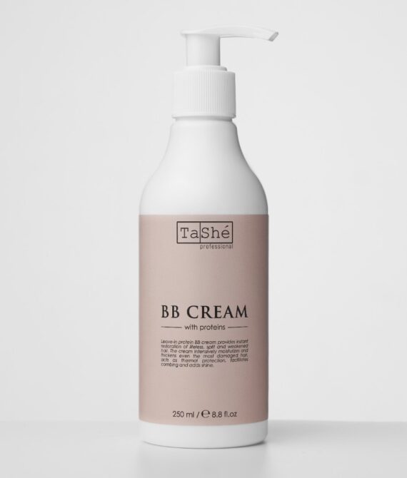 თმისთვის უცილობელი პროტეინის BB-კრემი Leave-in-protein BB-cream Tashe